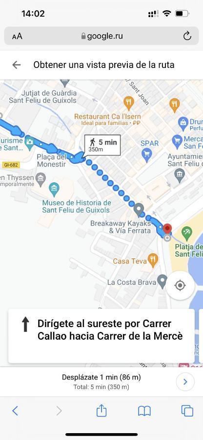 Apartamento Luminoso Paloma A 350 Metros De La Playa Con Parking Gratuito Sant Feliu de Guíxols Exterior foto